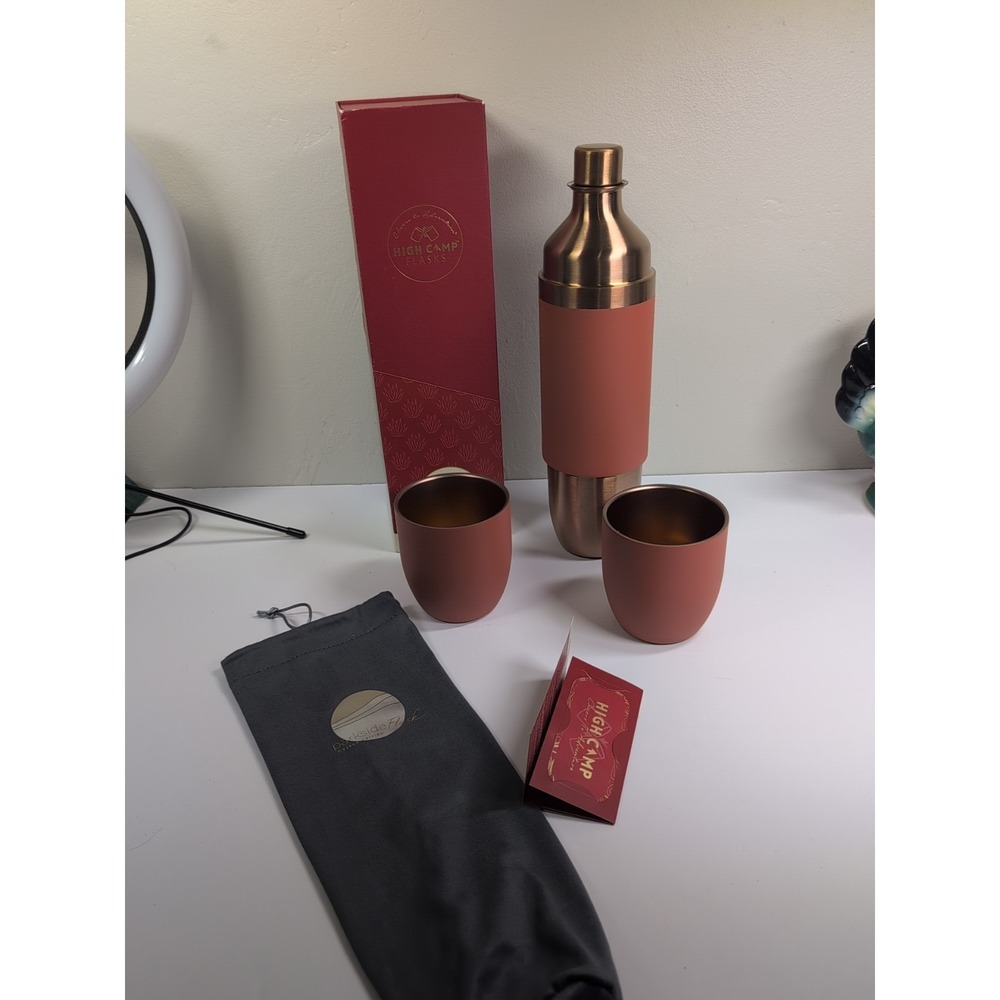 Scotty Cameron High Camp 750ml Parkside Flask Mojave Edition Terracotta New